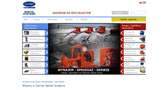 Desktop Screenshot of carrierrentalsystems.pl