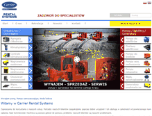 Tablet Screenshot of carrierrentalsystems.pl